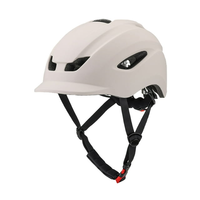 tamizeot Motorcycle - Comfortable Cloth Lining Adjustable Head Circumference Simple And Fashionable Protective Beige L 1Set