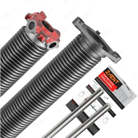 

Garage Door Torsion Springs 1.75’’(Pair) with Non-Slip Winding BarsCoated Torsion Springs with a Minimum of 18 000 Cycles (0.207X1.75 X26 )