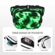 thumbnail image 5 of Fotbe Green Tie Dye Cangurera Cuadrada con Estampado de Doble Capa, Bolsa de Cintura Ajustable Mini para Hombres y Mujeres, 5 of 9