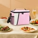thumbnail image 5 of Xihbxyly Bolsa Térmica para Almuerzo, Bandolera de Picnic de Gran Capacidad, Diseño Impermeable y a Prueba de Fugas, Forro Suave y Duradero con Aislamiento de Aluminio, Ideal para Trabajo, Camping y, 5 of 6