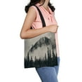 thumbnail image 2 of ABPHQTO Banff National Park Foggy Mountains Forest Canada Canvas Bag Reusable Tote Grocery Shopping Bags Tote Bag 14x16 inch, 2 of 2