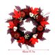 thumbnail image 2 of Guirnaldas de Halloween con calaveras y hojas de arce, adornos para fiestas navideñas, Acción de Gracias, decoraciones colgantes para ventanas y puertas de jardín., 2 of 8