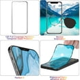 thumbnail image 5 of for iPhone 15 Pro Max Screen Replacement 6.7 Inch, 3D Touch Full HD Display Full Repair Kit, Digitizer Assembly with Tools Set, Tempered Glass, Black, 5 of 7
