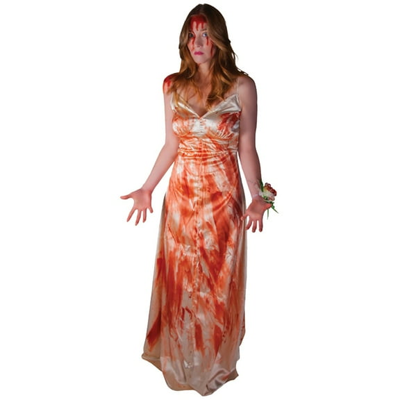Carrie Blood Dress Costume Adult Costume - Medium