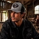 thumbnail image 5 of Knite Gorra Hombre Farmer Horse Legacy Negro Estilo Trucker Transpirable Vaquera, 5 of 5
