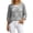 A-Grey76, variant on Summer Crochet Shirts For Women V Neck Batwing 3/4 Sleeve Knit Top Casual Loose Fit Tunic Trendy Tops