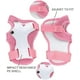 thumbnail image 5 of Kit de protección para patines para niños, coderas, rodilleras, protectores de muñecas para niños (rodilleras, coderas y muñequeras), almohadilla de soporte para BMX, patinetas, patines,, 5 of 5
