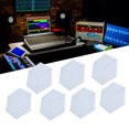 thumbnail image 1 of Sound Absorbing Wedges, Adhesive Flame Retardant Beveled Edges Acoustic Panels  For Recording Studios For Home Theaters, 1 of 8