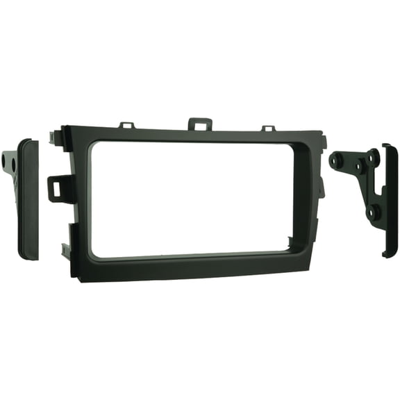 Metra 95-8223 Double DIN Radio Installation Kit - for 2009-2013 Toyota Corolla - Black