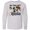 AC-Heather Grey, variant on Inktastic No, This Ain't My 1st Rodeo Cowboy Hat and Lasso Long Sleeve Youth T-Shirt