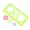 Green, variant on Pompotops Drawing Kit Design Geometric Ruler Learning Drawing Tool Stationery