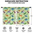 thumbnail image 2 of Blackout Kids Curtains,Green Dinosaurs Ponds Pattern Childrens Insulated Curtains Set Of 2,Bedroom Essentials,Toddler Room Decor 42"x54", 2 of 5