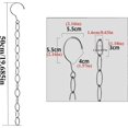 thumbnail image 5 of 50cm Space Chains Stainless Steel For Home And Office 4 Pcs, 5 of 5
