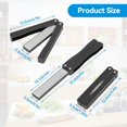 thumbnail image 4 of Double Sided Sharpening Stone, Portable Whetstone Knife Sharpener Anti‑Slip Diamond for Sharpening Kitchen Knives, Scissors, Chopper(#1), 4 of 8