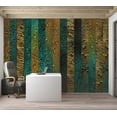 thumbnail image 3 of Tiptophomedecor Abstract Wallpaper Wall Mural - Treasures Of Atlantis, 3 of 7