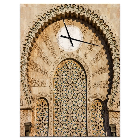 Designart 'Abstract Acrylic' Bohemian Wall Clock