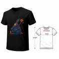 thumbnail image 4 of Orange Rabbit T-shirt Illustration Art T-shirt Art Trendy shirt Cute rabbit shirt, 4 of 5