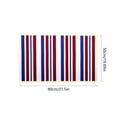 thumbnail image 2 of USA 250th Anniversary Patriotic Doormat, 20" x 31" Red White and Blue Striped Outdoor Rug, Non-Slip Washable Patriotic Carpet for Party, Memorial Day and 4th of July Decor, 2 of 6