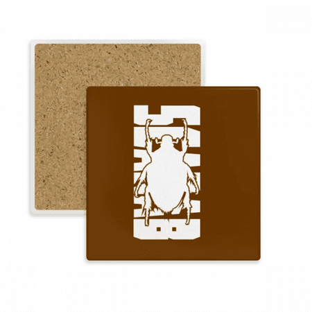 

Insect Harm Fears Animal Beetles Coaster Cup Mat Mug Subplate Holder Insulation Stone