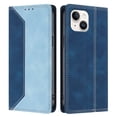 thumbnail image 2 of Funda FOXDOCK para iPhone 13 Mini de Cuero Premium Bicolor con Ranuras RFID, Carcasa Tipo Billetera Antigolpes y Soporte Plegable, 2 of 6