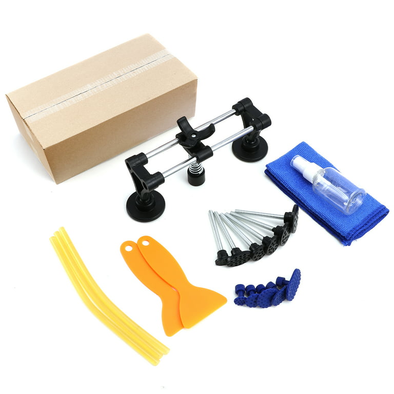 Auto Body Dent Puller Kit Double Pole Bridge Puller with Puller