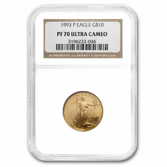 1993-P 1/4 oz Proof American Gold Eagle PF-70 NGC
