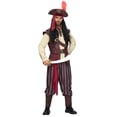 thumbnail image 3 of Disfraz de pirata caribeño de Spooktacular Creations para hombre, 3 of 7