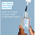 thumbnail image 6 of essie Nail Care, Hard to Resist Instant Strength Nail Treatment, Clear, 0.46 fl oz Bottle, 6 of 11
