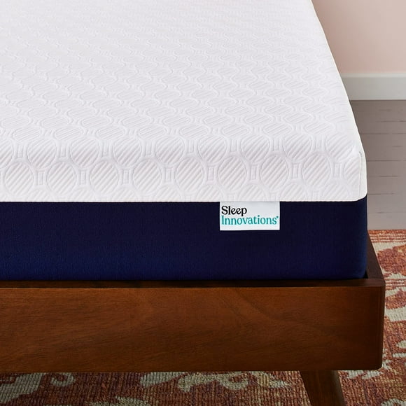 Sleep Innovations Shiloh 12 Inch Memory Foam Mattress with Ventilated Suretempâ„¢ Foam for Breathability, Queen Size, Bed in a Box, Medium Firm Support