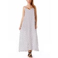 thumbnail image 4 of Women's Summer  Sleeveless Maxi Dresses Sexy Spaghetti Strap  Casual Loose Dress Floral Sundresses Color White, 4 of 6
