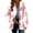 Pink, variant on Brilliant Plus Size Womens Button Down Flannel Shirts Long Sleeve Plaid Shackets Business Casual Blouse Top Pink XXL
