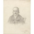 thumbnail image 3 of George Dance 15x18 Black Modern Framed Museum Art Print Titled - Portrait of a Man (1805), 3 of 5