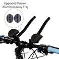 thumbnail image 3 of 1 Pair Bike Rest Handlebar Cycling Aero Bar Relaxation Arm Rest Handle Bar, 3 of 9