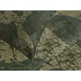 thumbnail image 4 of Ambesonne Skull Quilted Bedspread Set 3 Pcs, Rusty Aged Camo Design, King Size, Dark Green Khaki Cream, 4 of 5