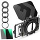 thumbnail image 1 of Kit Matte Box K&F Concept Mini con filtros ND4+ND32 para réflex digitales, 1 of 7