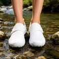 thumbnail image 5 of CHICVOMEY Mens Non-Slip Velcro Water Shoes Couple Quick-Dry Breathable Barefoot Shoes womens Lightweight Flexible Sport Shoes for Fishing Aqua Pool Snorkeling, 5 of 9
