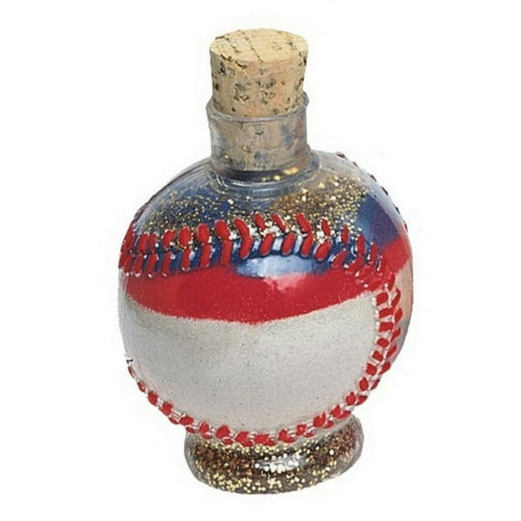 (Price/Pack of 6)S&S Worldwide Baseball Sand Art Bottles