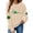 Beige, variant on Guluxicc Sweatshirts for Women Casual Crewneck Long Sleeve Shirts St Patricks Day Letter Printed Graphic Pullover Tops, S