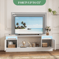 thumbnail image 6 of 70" Fireplace with TV Stand,Modern Wooden TV Console Table with Storage Cabinet, Up to 75" TV, TV Consle Can Fits Into 36" Electric Fireplace(Fireplace Not Included), 6 of 9