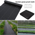 thumbnail image 2 of Estera de control de malezas para invernadero, tela para cubrir plantas antihierba para jardinería (1x5m) Hugtrwg Para estrenar, 2 of 9