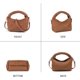 thumbnail image 2 of LHSHID Women Woven Tote Small Crossbody Bag, Weave Quilted Purse Square Shoulder Bag Woven Handbag with Detachable Strap, 2 of 6