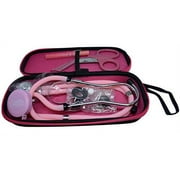 Sprague Rappaport Stethoscope Dual Head Adult + Free Lightweight Storage Case, Multipurpose Sheers, Penlight, Measuring Tape