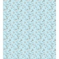 thumbnail image 3 of Bird Duvet Cover Set, Composition of Flowers and Hummingbirds in Vintage Design Nature Scene, Decorative 3 Piece Bedding Set with 2 Pillow Shams, Calking Size, Pale Blue and Grey Yellow, by Ambesonne, 3 of 3