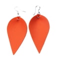 thumbnail image 1 of Methold Pendientes de hoja de cuero sintético para mujer, aretes de aleación cómodos y únicos, aretes para mujer Ropa, zapatos y accesorios Miscelánea, 1 of 6
