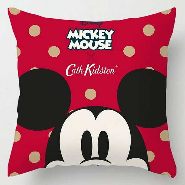 Disney funda de almohada de Mickey y Minnie Mouse juguetes de peluche decoracion para el hogar regalo 45x45cm Walmart en linea
