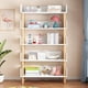 thumbnail image 3 of RWDSDWT Librero Organizador Minimalista de Madera, Librero Blanco de 5 Niveles, Bookshelf, Estante Organizador para Oficina, Sala de Estar, Estudio, 3 of 9