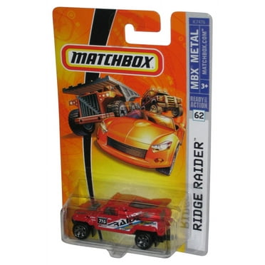 Matchbox MBX Metal (2007) Red Ridge Raider Toy Car #62
