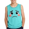 thumbnail image 3 of LIBRCLO Toddler Tank Tops for Boys Size 4 Years Round Neck Soft Thin Undershirts Quick Dry Summer Beach Tops Fashion Prints Sleeveless T Shirts Green, 3 of 6