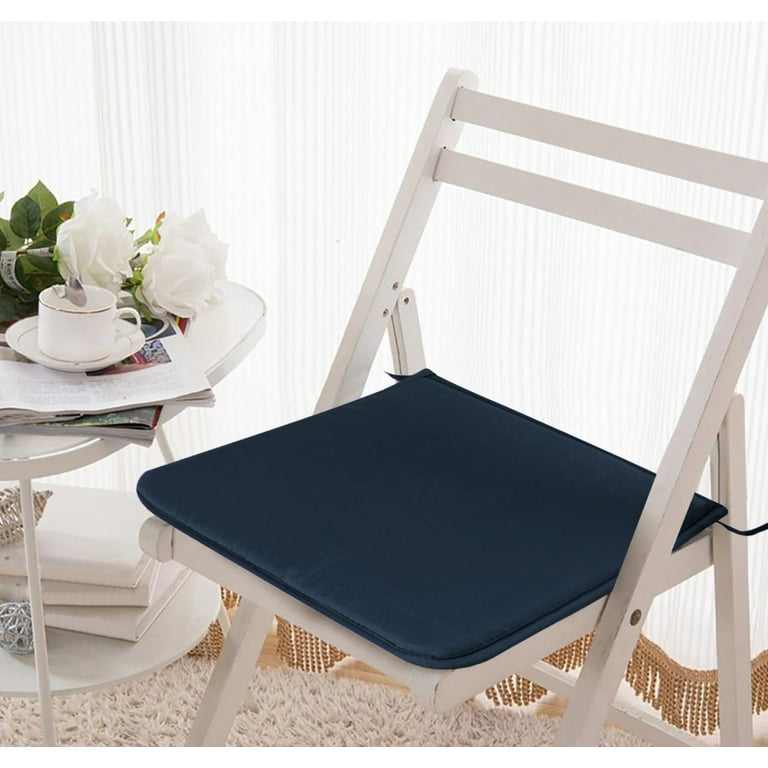 Chair Seat Pads Cushion with Back for Kitchen, Garden, Dining Chairs - 40cm  40cm （Chair Cushion + Backrest） (Color : Color Design 1)