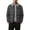 #239-Black, variant on Men's Quilted Puffer Coat Fleece Lapel Collar Thick Warm Jacket Outwear with Chest Badge